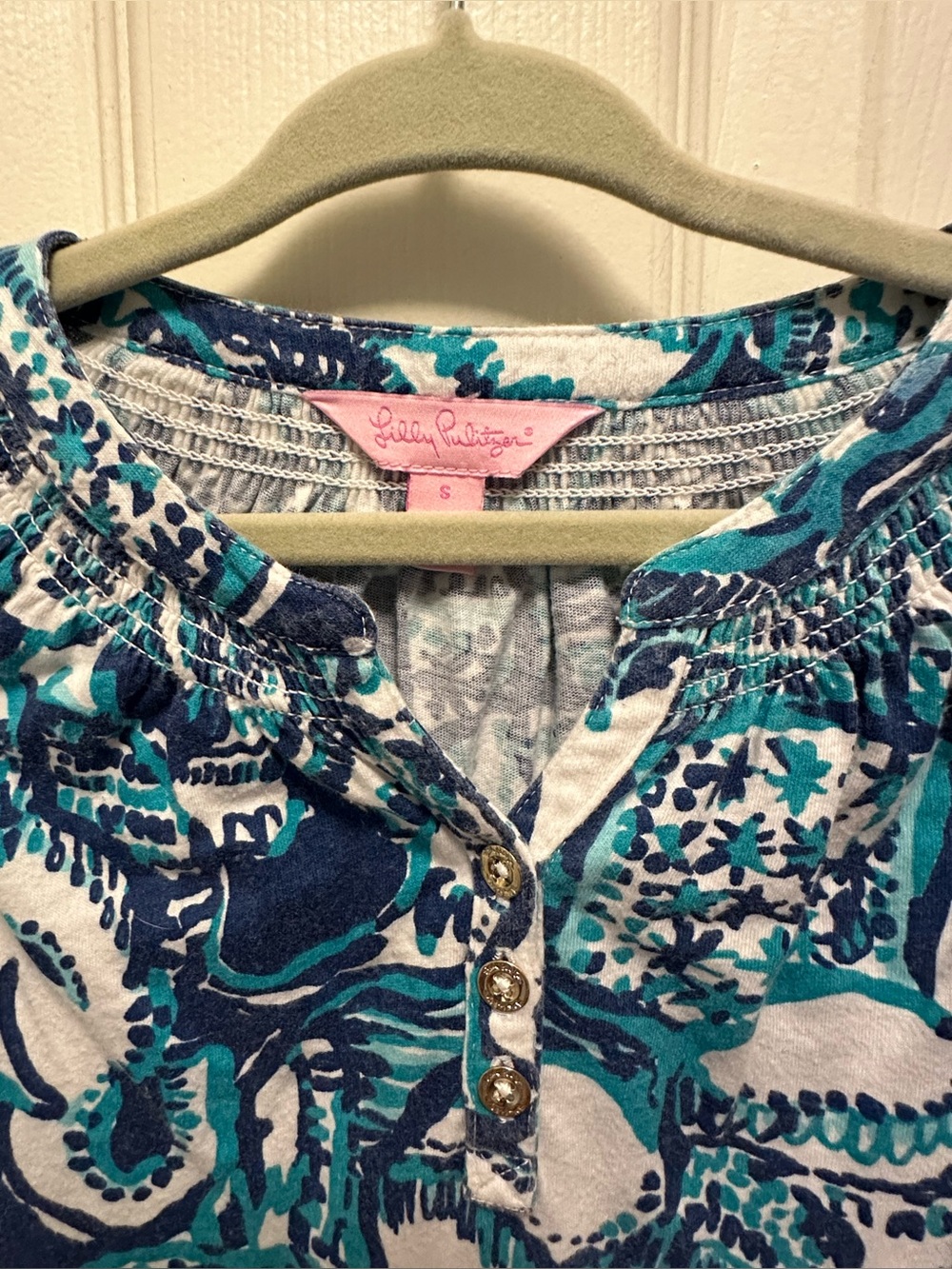 Lilly Pulitzer Girls' Mini Essie Tank Dress in Keep on Trunkin - Picture 3 of 6
